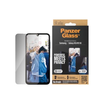 Panzerglass Ultra Wide Fit Privacy, fürs Samsung Galaxy A15 / A15 5G Panzerglass Ultra Wide Fit Privacy, fürs Samsung Galaxy A15 / A15 5G