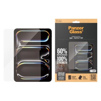 PanzerGlass Ultra Wide Fit 60% Recycled, fürs iPad Pro 11 (2024) PanzerGlass Ultra Wide Fit 60% Recycled, fürs iPad Pro 11 (2024)
