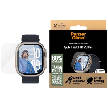 PanzerGlass Ultra Wide Fit, for Apple Watch Ultra 2 23/24 PanzerGlass Ultra Wide Fit, for Apple Watch Ultra 2 23/24