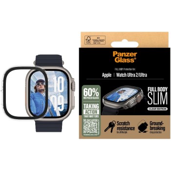 PanzerGlass Full Body Case Slim Transparent, for Apple Watch Ultra 2 23/24 PanzerGlass Full Body Case Slim Transparent, for Apple Watch Ultra 2 23/24