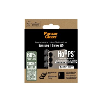 PanzerGlass Hoops, Ceramic II, Transparent, Galaxy S25