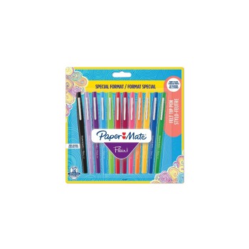 Paper Mate Fineliner Flair Medium Fun 0.7 mm, 12 pièces Paper Mate Fineliner Flair Medium Fun 0.7 mm, 12 pièces