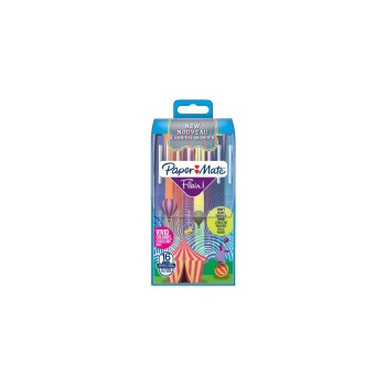 Papermate Flair Medium Carnival Wonder, M, 0.7mm, mehrere Farben, 16 Stk. Schachtel Papermate Flair Medium Carnival Wonder, M, 0.7mm, mehrere Farben, 16 Stk. Schachtel