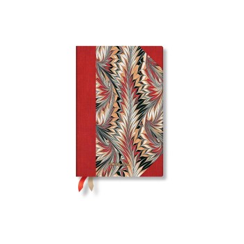 Paperblanks 18-Monatskalender Rubedo, 208 Blatt, Juli25-Dez26, Mini, horizontal Paperblanks 18-Monatskalender Rubedo, 208 Blatt, Juli25-Dez26, Mini, horizontal