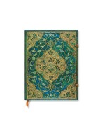 Paperblanks Carnet de notes Chroniques Ultra, Doublée, Turquoise