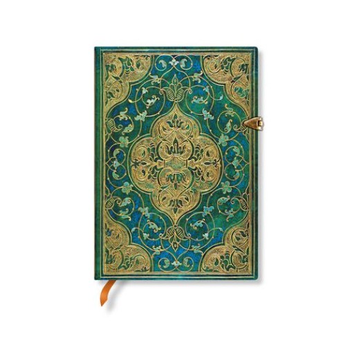 Paperblanks Carnet de notes Chroniken Midi, doublé, turquoise