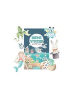 Papierdrachen Bloc d'autocollants « Mélange coloré »