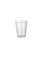 Papstar Gobelets jetables Gobelet transparent PS 2 dl 10 Pièce/s
