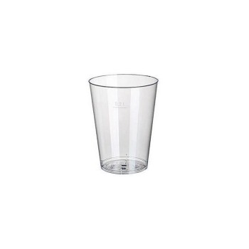 Papstar Trinkbecher transparent PS 2dl, 1 Pack à 10 Stk.