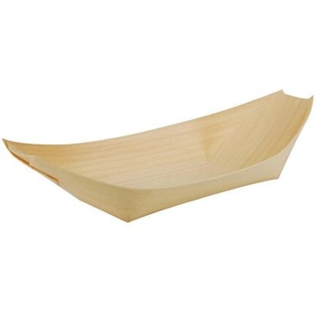 Papstar Fingerfood-Schale Holz PURE 50 Stk., 1 Pack à 50 Stk.