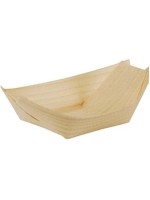 Papstar Barquettes à fingerfood en bois PURE 50 Pièce/s