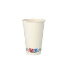 Papstar Tasses à café jetables Cardboard 300 ml 50 Pièce/s, Blanc