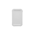 Papstar Assiettes jetables Pure 9 cm x 15 cm, 250 Pièce/s, Blanc