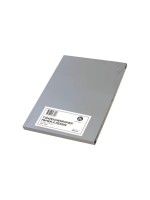 Tonzeichenpapier A4, 100 Stk, silber matt