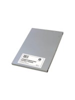 Tonzeichenpapier A4, 100 Stk, silber glänzend
