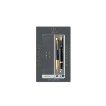 Parker Stylo plume DuoSet Parker Urban Muted G.C. Noir Parker Stylo plume DuoSet Parker Urban Muted G.C. Noir