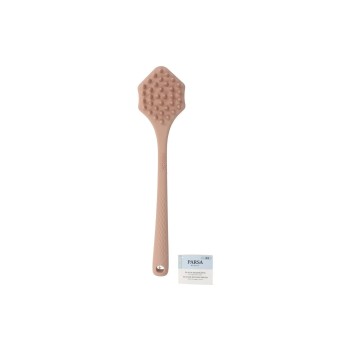 Parsa Beauty Brosse de bain en silicone Rose-beige Parsa Beauty Brosse de bain en silicone Rose-beige