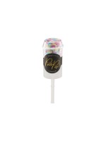 Partydeco Push-Pop Konfetti farbig, Ø Konfettis: 8 mm