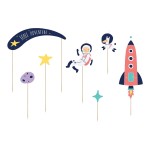 Partydeco Topper pour gâteau Kosmos 1 Pièce/s, Multicolore