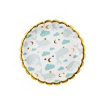 Partydeco Teller Wal, mix, 16 cm