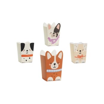 Partydeco Snackboxen Hunde, Mix, 8.7 x 8.7 cm, Mix, 6 Stk. Partydeco Snackboxen Hunde, Mix, 8.7 x 8.7 cm, Mix, 6 Stk.
