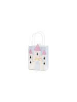 Partydeco Sachet cadeau Château 14 x 8 x 20 cm, 1 pièce