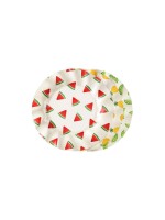 Partydeco Assiettes jetables Fruits 6 Pièce/s