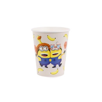 Partydeco Becher Minions, gelb-blau, 250 ml, 6 Stück Partydeco Becher Minions, gelb-blau, 250 ml, 6 Stück