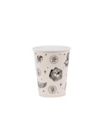 Partydeco Becher HP Harry Potter, beige, 250 ml, H 9 cm, 6 Stück