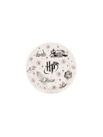 Partydeco Teller HP Harry Potter, beige, 23 cm, 6 Stück