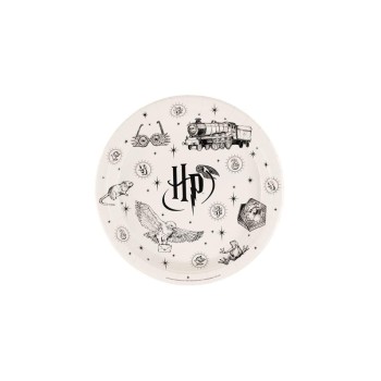 Partydeco Teller HP Harry Potter, beige, 23 cm, 6 Stück Partydeco Teller HP Harry Potter, beige, 23 cm, 6 Stück