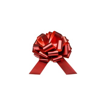 Partydeco Schleife, Papier, red 40 cm Partydeco Schleife, Papier, red 40 cm