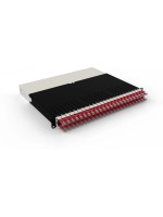 Patchbox patchbox.one / 8RU / Cat 6A, UTP, 0.8 m, Rouge