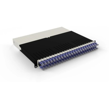 Patchbox One Cat.6A, 19 365mm, UTP Violett, with 24 Kassetten with 0.8m Slimpatch cable Patchbox One Cat.6A, 19 365mm, UTP Violett, with 24 Kassetten with 0.8m Slimpatch cable