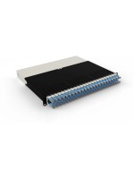 Patchbox patchbox.one / 8RU / Cat 6A, STP, 0.8 m, Bleu
