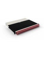Patchbox patchbox.one / 8RU / Cat 6A, STP, 0.8 m, Rouge