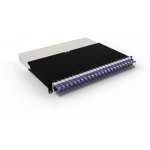 Patchbox patchbox.one / 8RU / Cat 6A, STP, 0.8 m, Violet