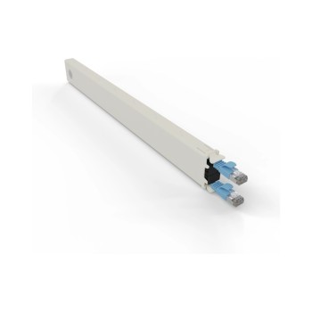 Patchbox One Cat.6A, Kassette STP blue, 0.8m Slimpatch cable, passend PONEFRAME Patchbox One Cat.6A, Kassette STP blue, 0.8m Slimpatch cable, passend PONEFRAME