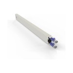Patchbox patchbox.one / Cassette / 8RU / Cat 6A, STP, 0.8 m, Violet