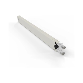 Patchbox One Cat.6A, Kassette STP white, 0.8m Slimpatch cable, for PONEFRAME Patchbox One Cat.6A, Kassette STP white, 0.8m Slimpatch cable, for PONEFRAME