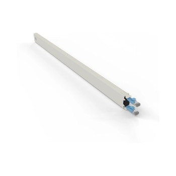 Patchbox One Cat.6A, Kassette STP blue, 1.8m Slimpatch cable, for PONEFRAME Patchbox One Cat.6A, Kassette STP blue, 1.8m Slimpatch cable, for PONEFRAME