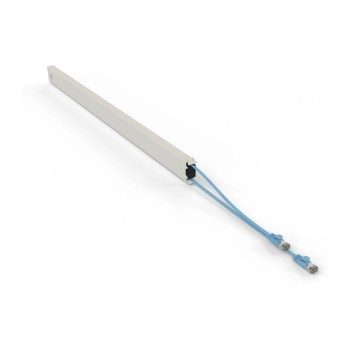 Patchbox One Cat.6A, Kassette STP blue, 2.5m Slimpatch cable, for PONEFRAME Patchbox One Cat.6A, Kassette STP blue, 2.5m Slimpatch cable, for PONEFRAME