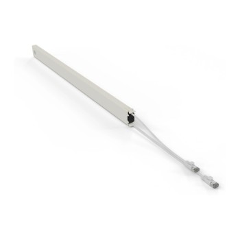 Patchbox One Cat.6A, Kassette STP white, 2.5m Slimpatch cable, for PONEFRAME Patchbox One Cat.6A, Kassette STP white, 2.5m Slimpatch cable, for PONEFRAME