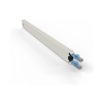 Patchbox One Cat.6A, Kassette UTP blue, 0.8m Slimpatch cable, for PONEFRAME Patchbox One Cat.6A, Kassette UTP blue, 0.8m Slimpatch cable, for PONEFRAME