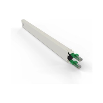 Patchbox One Cat.6A, Kassette UTP Grün, 0.8m Slimpatch cable, for PONEFRAME Patchbox One Cat.6A, Kassette UTP Grün, 0.8m Slimpatch cable, for PONEFRAME