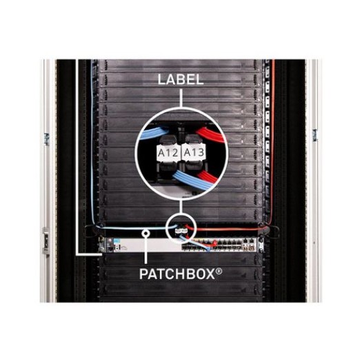 Patchbox Marquage PATCHBOX ID Labels 96 pièces Étiquettes