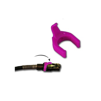 PatchSee PATCHCLIP FU/PC fushia, 50-Set bewegliche Farbclips, lila