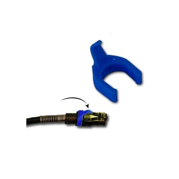 PatchSee PATCHCLIP BE/PC electric blue, 50-Set bewegliche Farbclips, dunkelblue