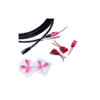 PatchSee PLUGCAP 3-Set, pink, RJ-45 Schutz beim Einziehen durch Rohre PatchSee PLUGCAP 3-Set, pink, RJ-45 Schutz beim Einziehen durch Rohre