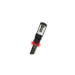 Patchsee Câble patch PCI6-DPF/100 Cat 6A, U/FTP, 30 m, Noir